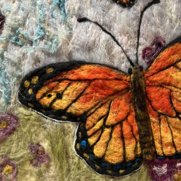 Paint with Wool: Wet felting - August 25 (Ticket)