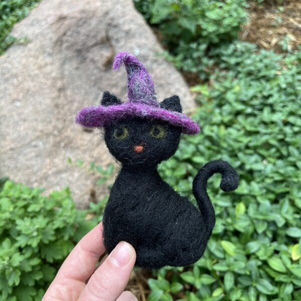Needle Felt Black Cat - September 26 (Ticket)